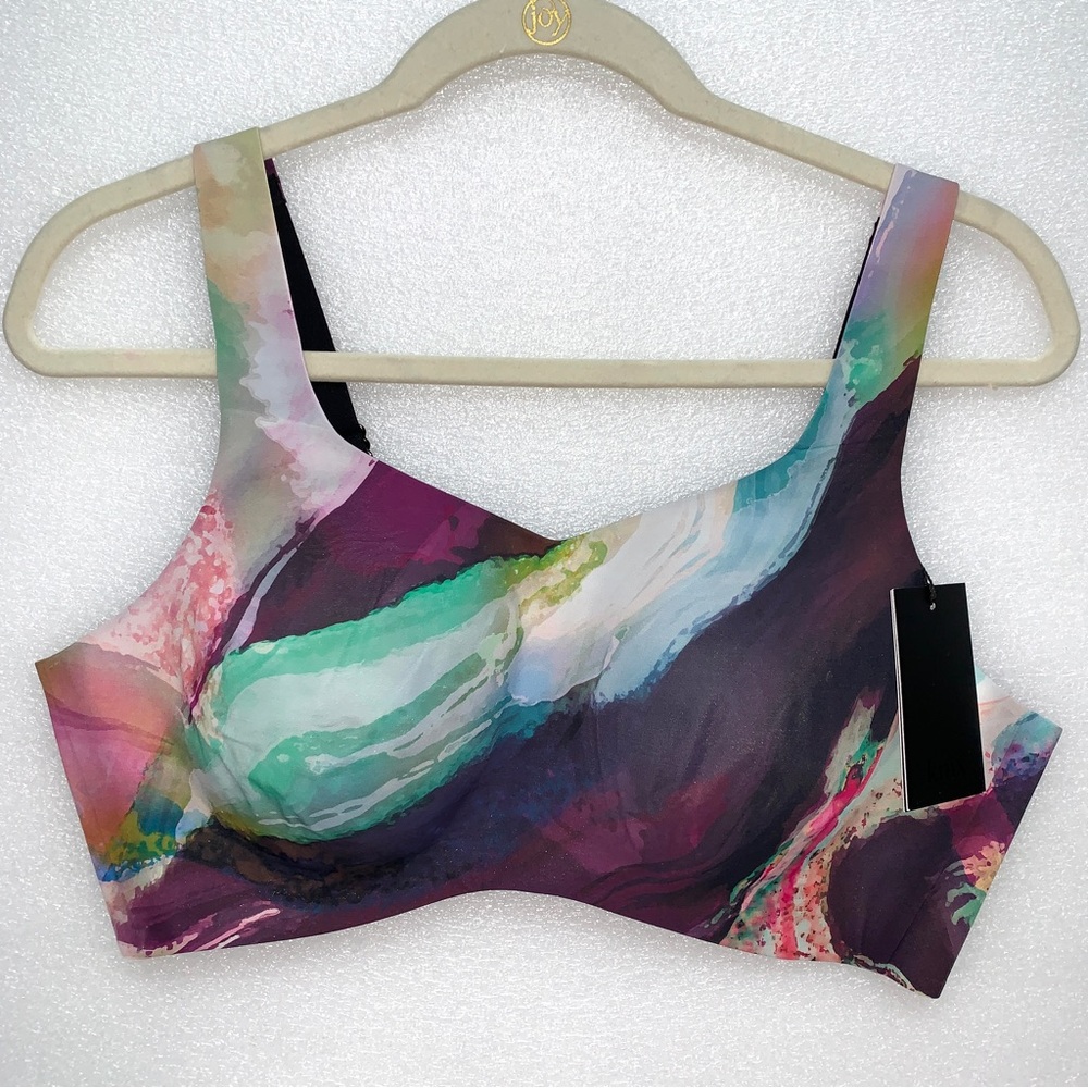 KNIX Catalyst Sport Bra - Multicolored Flow Motion